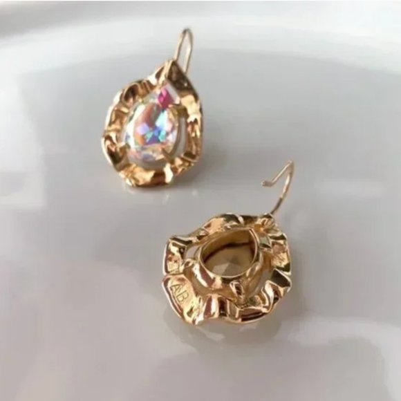 Alexis Bittar Ancient Coin Crystal Drop Earrings - Picture 7 of 7